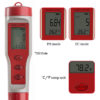 tds ph 9908 multifunctional 6 in 1 units Water quality tester conductivity pH/TDS/EC/TEMP meter ph pen tester digital - Image 4