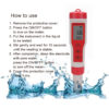 tds ph 9908 multifunctional 6 in 1 units Water quality tester conductivity pH/TDS/EC/TEMP meter ph pen tester digital - Image 6
